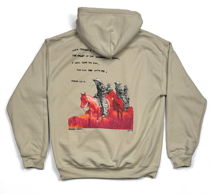 Psalm 23:4 Mid-Weight Hoodie